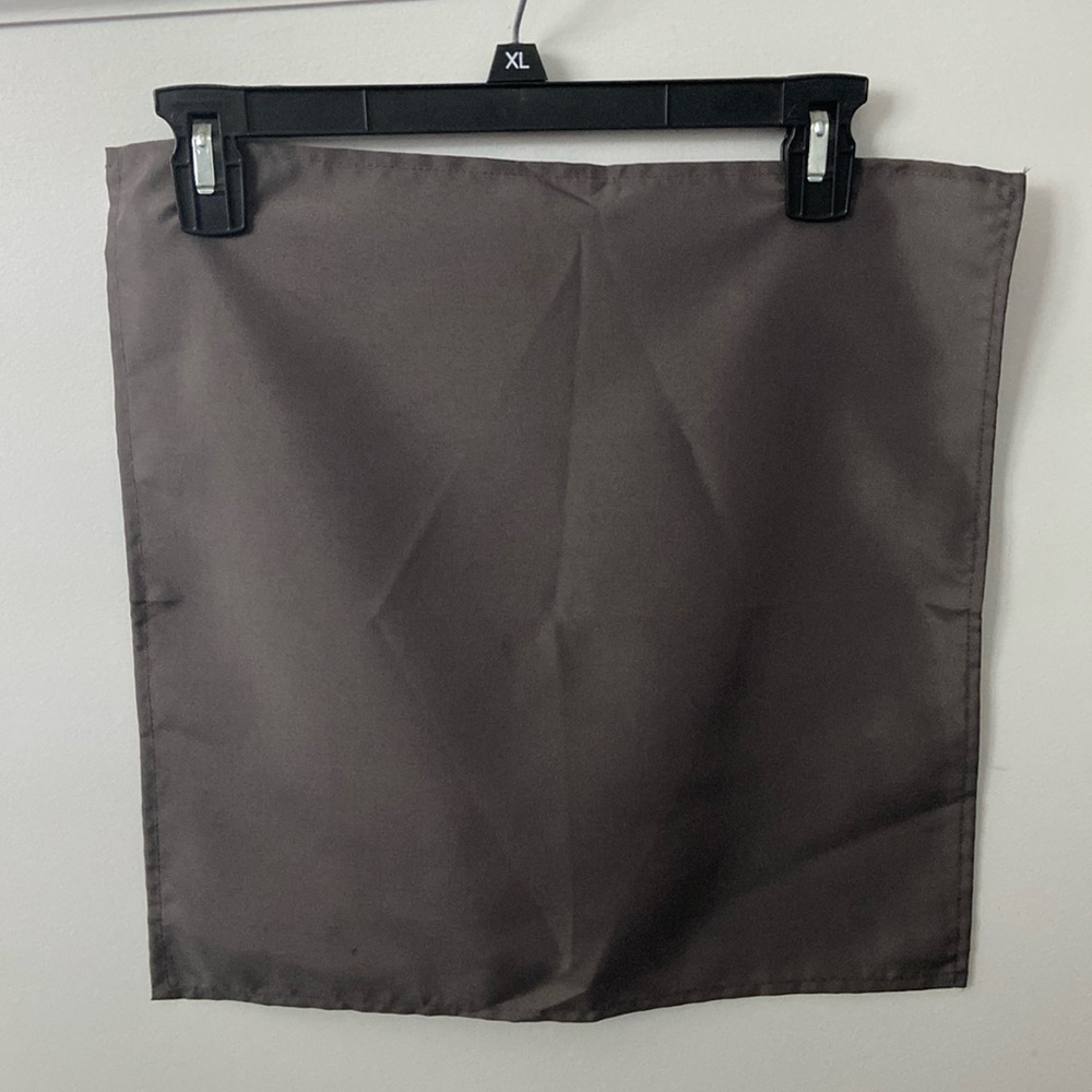 Gray table napkins
